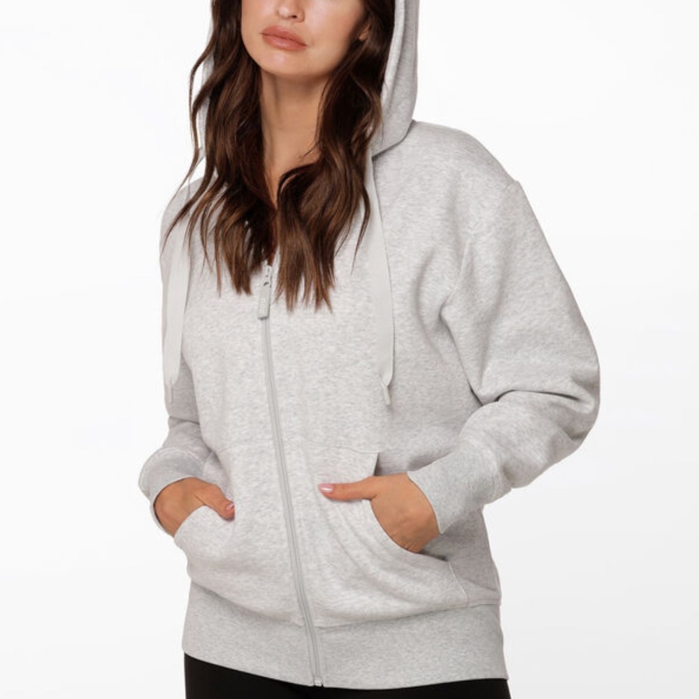 Lorna Jane - Fleece Zip Thru Hoodie XS